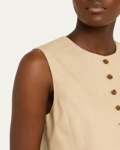 Heirlome Danielle Silk Tussah Crop Top | Thumbnail 5 Heirlome Danielle Silk Tussah Crop Top | Thumbnail 5