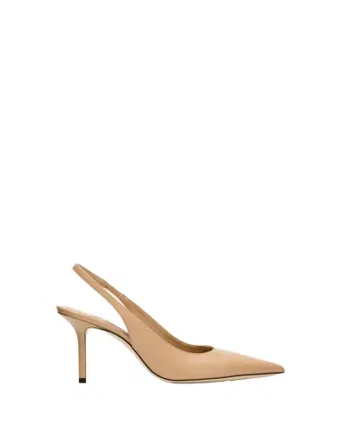 Jimmy Choo 85mm Love Leather Slingback Pumps | Thumbnail 1