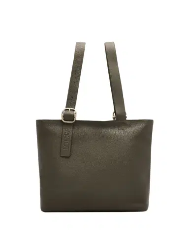 Loewe Men's Loop Zipped Leather Tote Bag | Thumbnail 1