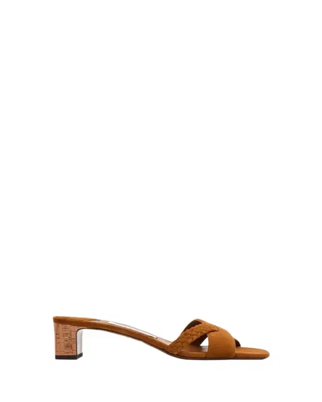 45mm Rori Suede Mule Sandals