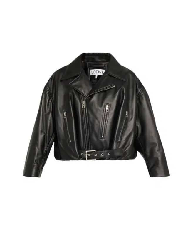 Short Nappa Lambskin Biker Jacket