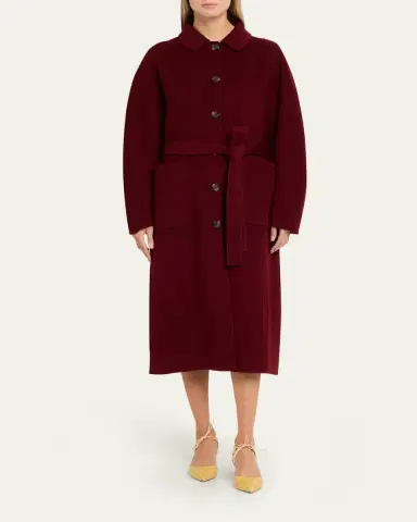 Ulla Johnson Lisbeth Long Wool-Blend Coat | Thumbnail 2