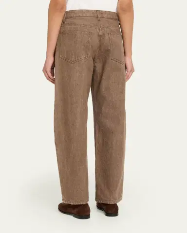 OSSOU Rider Low-Rise Relaxed Ankle Jeans | Thumbnail 3