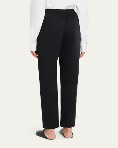 Eskandar Cotton Tapered Regular Trousers | Thumbnail 3 Eskandar Cotton Tapered Regular Trousers | Thumbnail 3