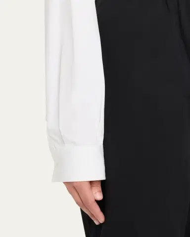 Eskandar Cotton Tapered Regular Trousers | Thumbnail 5 Eskandar Cotton Tapered Regular Trousers | Thumbnail 5