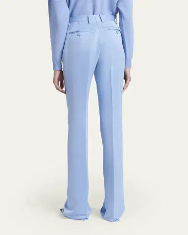 Tom Ford Cotton Velvet Straight-Leg Pants | Thumbnail 3