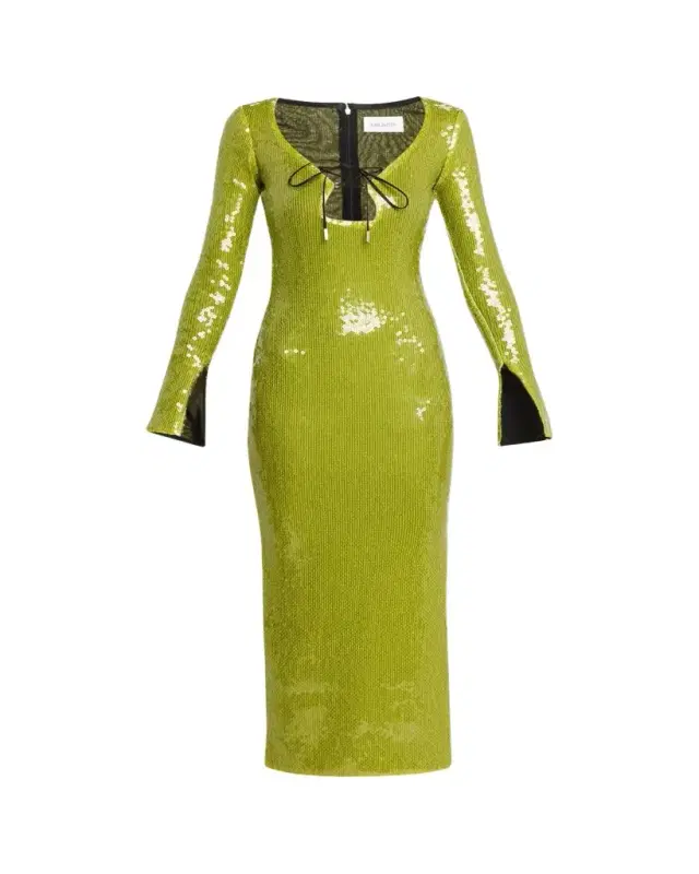 Solaria Sequined Midi Dress