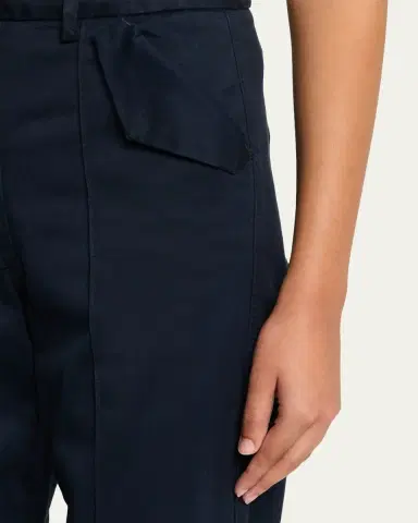 RÙADH The Odette Pintuck Straight-Leg Sateen Pants | Thumbnail 5 RÙADH The Odette Pintuck Straight-Leg Sateen Pants | Thumbnail 5