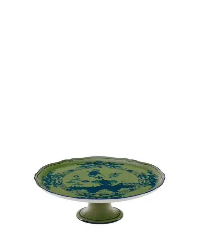 Oriente Italiano Malachite Cake Stand