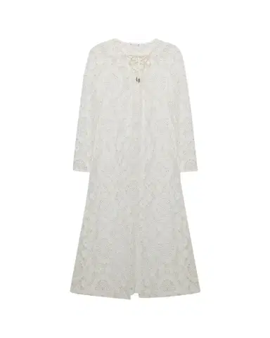 Simkhai Hawthorne Long-Sleeve Lace Dress | Thumbnail 1