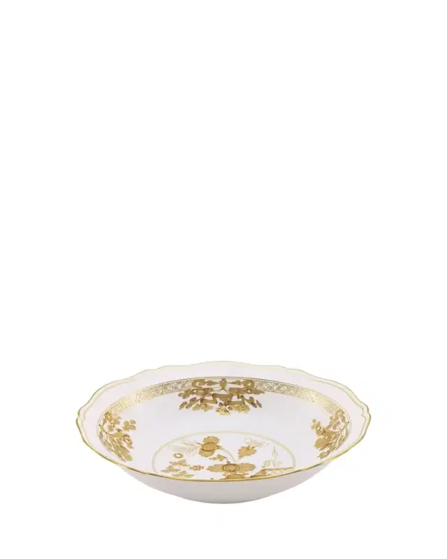GINORI 1735 Oriente Italiano Aurum Deep Round Serving Bowl