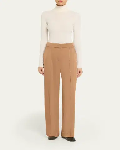 SIMKHAI Kyra Satin Wide-Leg Pants | Thumbnail 2