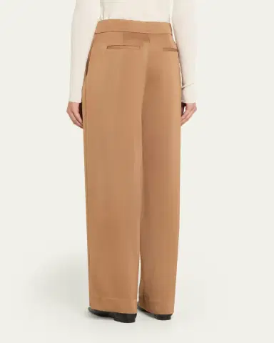 SIMKHAI Kyra Satin Wide-Leg Pants | Thumbnail 3
