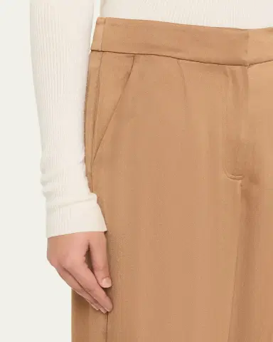 SIMKHAI Kyra Satin Wide-Leg Pants | Thumbnail 5