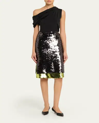 16Arlington Nyla Sequined Knee-Length Skirt | Thumbnail 2 16Arlington Nyla Sequined Knee-Length Skirt | Thumbnail 2