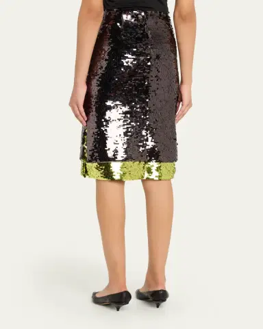 16Arlington Nyla Sequined Knee-Length Skirt | Thumbnail 3 16Arlington Nyla Sequined Knee-Length Skirt | Thumbnail 3