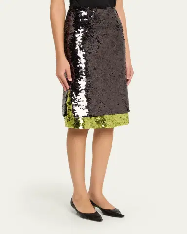 16Arlington Nyla Sequined Knee-Length Skirt | Thumbnail 4 16Arlington Nyla Sequined Knee-Length Skirt | Thumbnail 4