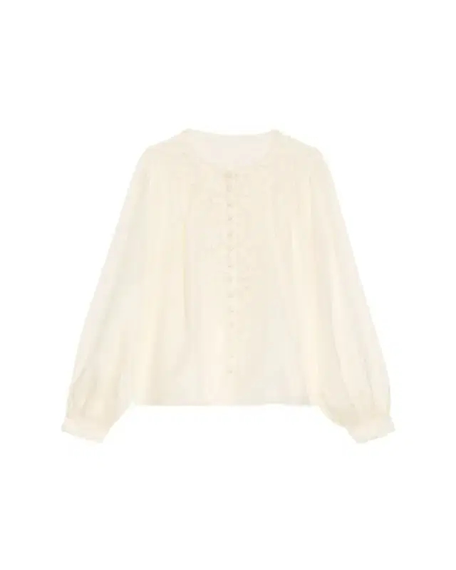 Carine Silk Lace Blouse