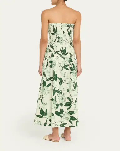 Verandah Smocked Summer Maxi Dress | Thumbnail 4 Verandah Smocked Summer Maxi Dress | Thumbnail 4