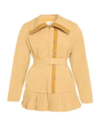 Ulla Johnson Lison Belted Jacket with Pleated Hem | Thumbnail 1 Ulla Johnson Lison Belted Jacket with Pleated Hem | Thumbnail 1