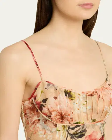 Cara Cara Alba Floral Fit-And-Flare Mini Dress | Thumbnail 5 Cara Cara Alba Floral Fit-And-Flare Mini Dress | Thumbnail 5