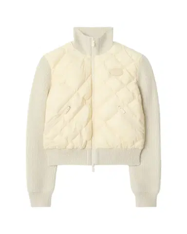 Burberry Kelsey Quilted Knit Combo Jacket | Thumbnail 1 Burberry Kelsey Quilted Knit Combo Jacket | Thumbnail 1