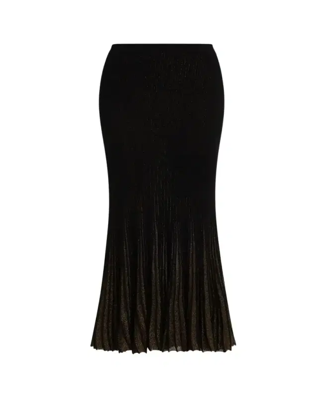 Ulla Johnson Vera Sparkly Knit Midi Skirt