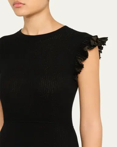 Ulla Johnson Noelle Sparkly Sleeveless Midi Dress | Thumbnail 5