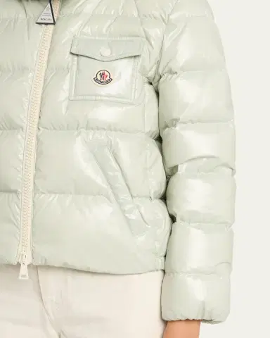 Moncler Andro Hooded Short Down Jacket | Thumbnail 3 Moncler Andro Hooded Short Down Jacket | Thumbnail 3