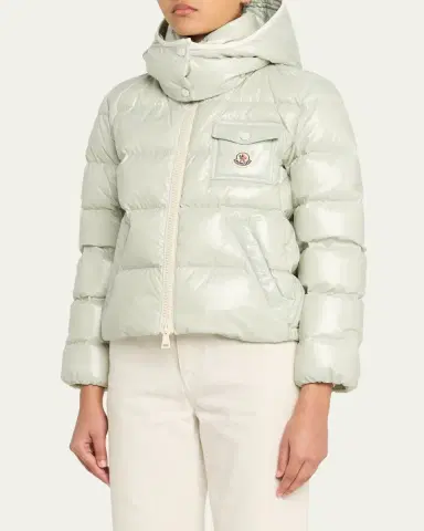 Moncler Andro Hooded Short Down Jacket | Thumbnail 4 Moncler Andro Hooded Short Down Jacket | Thumbnail 4