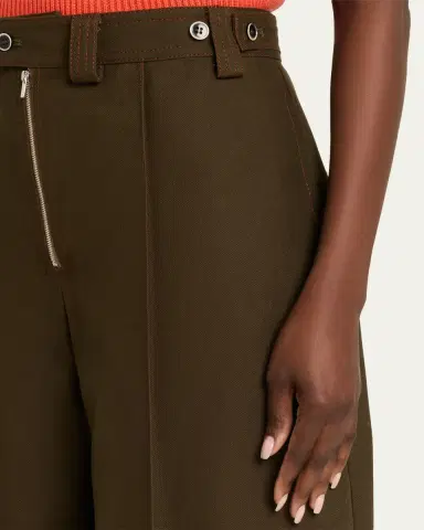 CHRISTOPHER JOHN ROGERS Tab-Ankle Barrel Trousers | Thumbnail 5 CHRISTOPHER JOHN ROGERS Tab-Ankle Barrel Trousers | Thumbnail 5
