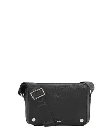Loewe Men's Medium Pebble Grained Calfskin Messenger Bag | Thumbnail 1