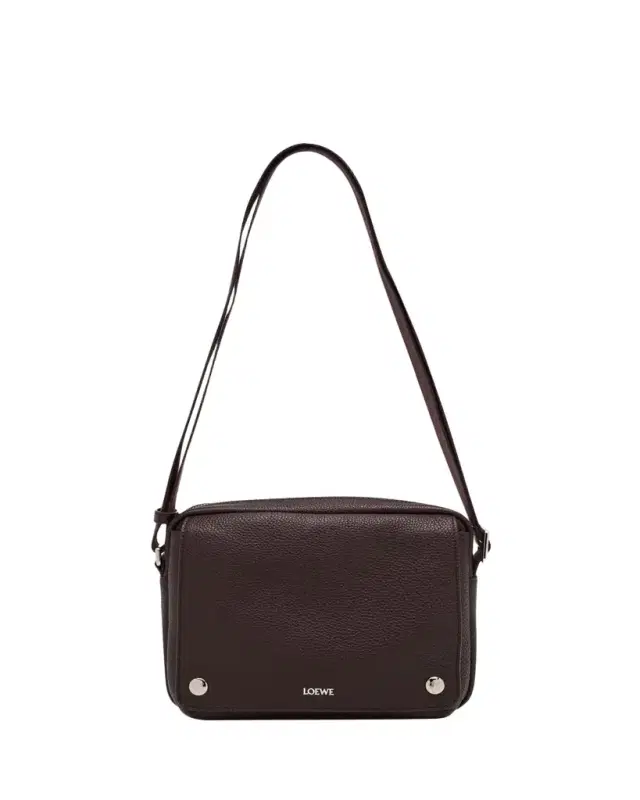 Loewe Men's Medium Pebble Grained Calfskin Messenger Bag