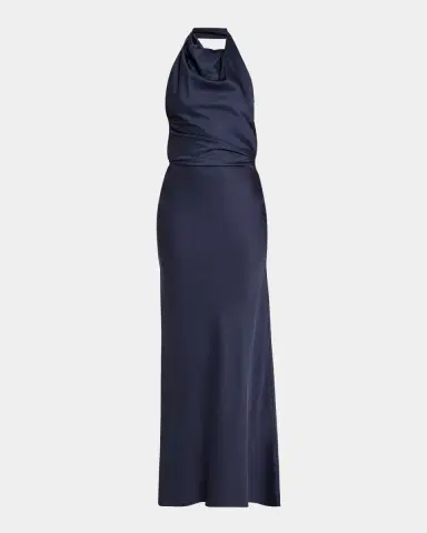 Simkhai Reannon Draped Satin Gown | Thumbnail 14 Simkhai Reannon Draped Satin Gown | Thumbnail 14
