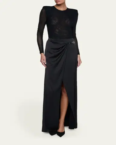 L'Agence Trista Stretch Mesh Bodysuit | Thumbnail 2 L'Agence Trista Stretch Mesh Bodysuit | Thumbnail 2
