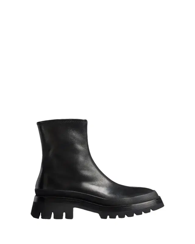 35mm Fallon Leather Ankle Boots