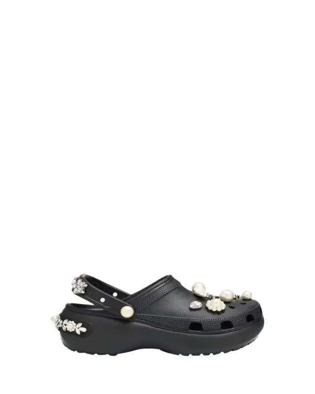 Embellished Classic Platform Clogs