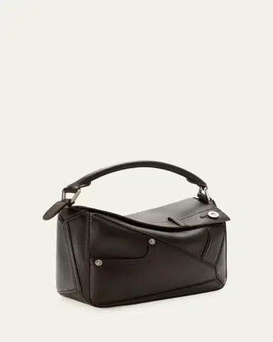 Loewe Puzzle Small Top-Handle Bag in Leather | Thumbnail 3 Loewe Puzzle Small Top-Handle Bag in Leather | Thumbnail 3
