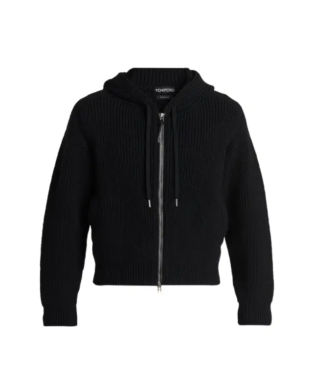 Men's Merino Wool Zip Hoodie