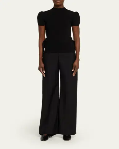 3.1 Phillip Lim Compact Rib Tulip Top | Thumbnail 2 3.1 Phillip Lim Compact Rib Tulip Top | Thumbnail 2