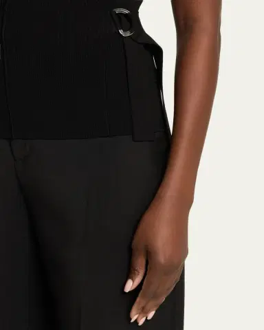 3.1 Phillip Lim Compact Rib Tulip Top | Thumbnail 5 3.1 Phillip Lim Compact Rib Tulip Top | Thumbnail 5