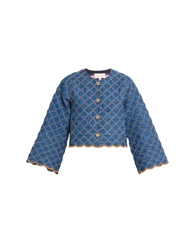 Marvis Quilted Denim Jacket