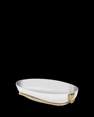 L'Objet Deco Leaves Large Serving Boat | Thumbnail 2