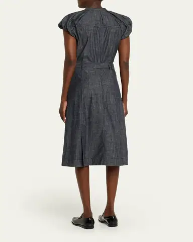 3.1 Phillip Lim Belted Denim Midi Shirtdress | Thumbnail 3