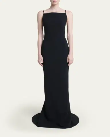 Givenchy Square-Neck Trumpet Gown | Thumbnail 2 Givenchy Square-Neck Trumpet Gown | Thumbnail 2