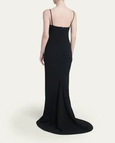Givenchy Square-Neck Trumpet Gown | Thumbnail 3 Givenchy Square-Neck Trumpet Gown | Thumbnail 3