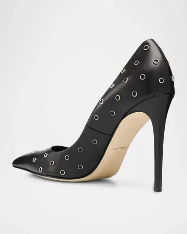 McQueen 105mm Studded Leather Pumps | Thumbnail 6