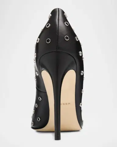 McQueen 105mm Studded Leather Pumps | Thumbnail 7
