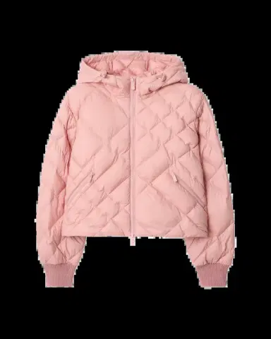 Burberry Delley Check Quilted Hooded Jacket | Thumbnail 2