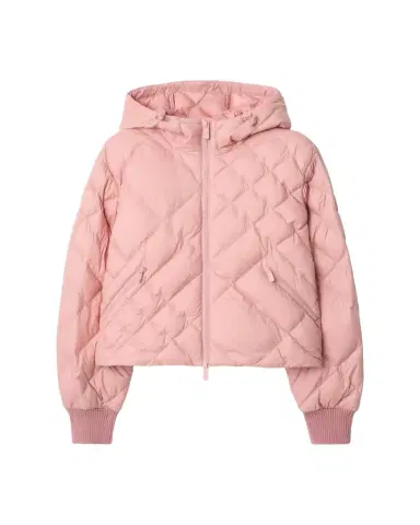 Burberry Delley Check Quilted Hooded Jacket | Thumbnail 1